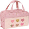 Toilettas voor op School Glow Lab Hearts Roze (31 x 14 x 19 cm)