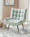 Fauteuil ALVESTA Stof Mintgroen