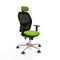 Jorquera Piqueras y Crespo 1D086G2 - Bureaustoel met hoofdsteun - Verstelbare hoogte - Pistache