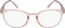 SILAC - PINK CRISTAL - Leesbrillen voor Vrouwen - 7402 - Dioptrie +3.00