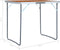 vidaXL - Campingtafel - inklapbaar - met - metalen - frame - 80x60 - cm