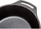 Petromax fp25-t, skillet, 25 cm, pan met steel, gietijzer, zwart