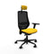 Bureaustoel Piqueras y Crespo D036N2W Geel