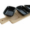 Set voor voorgerechtjes DKD Home Decor Bamboe Keramiek (28 x 10 x 1 cm) (4 pcs)