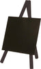 Mini tripod table chalk board - Wood with lacquered black finish - 24x15cm