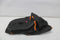 Basil Miles Dubbele Fietstas - 34L - Waterdicht Tarpaulin - Zwart/Oranje - Met MIK Adapterplaat - Reflecterend