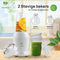 VitalVibes Blender Max - Smoothie Maker - 1200W - 2 Bekers Inclusief Receptenboek (e-book) (2 stuks)