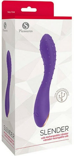 Vibrator S Pleasures Slender Paars