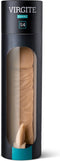 Vibrerende penis sleeve die echt aanvoelt - 20 cm - beige