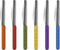 Vice Versa Pointless Steakmessen - Set van 6 stuks - Assorti