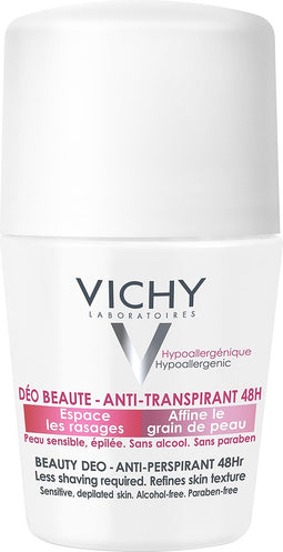 Vichy Anti-Transpiratie Beauty Deodorant 48u voor een Gevoelige Huid - Roller 50ml