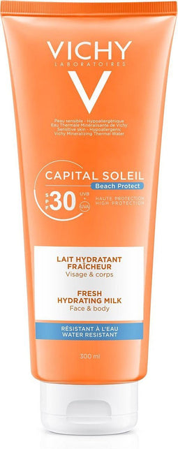 Vichy Capital Soleil SPF30 Frisse Hydraterende en Beschermende Zonnemelk - Lichaam en Gelaat 300ml