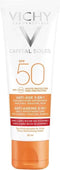 Vichy Capital Soleil SPF50 3-in-1 Anti-Aging Antioxidante Zonbescherming - Gelaat 50ml