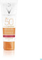Vichy Capital Soleil SPF50 3-in-1 Anti-Aging Antioxidante Zonbescherming - Gelaat 50ml
