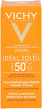 Vichy Capital Soleil SPF50+ Fluweelachtige Zonnecrème Normale tot Droge Huid - Gelaat 50ml