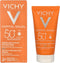 Vichy Capital Soleil SPF50+ Fluweelachtige Zonnecrème Normale tot Droge Huid - Gelaat 50ml