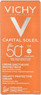 Vichy Capital Soleil SPF50+ Fluweelachtige Zonnecrème Normale tot Droge Huid - Gelaat 50ml