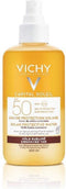 Vichy Capital Soleil SPF50 Zonbeschermend Water Optimale Bruine Teint - Lichaam 200ml