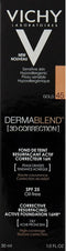 Vichy Dermablend 3D correctie foundation nr45 30ml voor een vette en onzuivere huid
