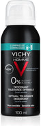 Vichy Homme Deodorant 48u Optimale Tolerantie - Spray 100ml