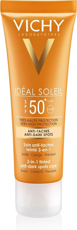 Vichy Idéal Soleil Anti-Dark Spots SPF50 - 50ml - zonnebrandcrème
