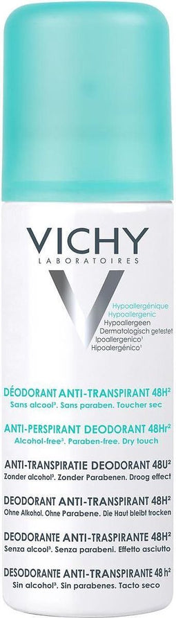 Vichy Intense Transpiratie Deodorant 48u - Spray 125ml