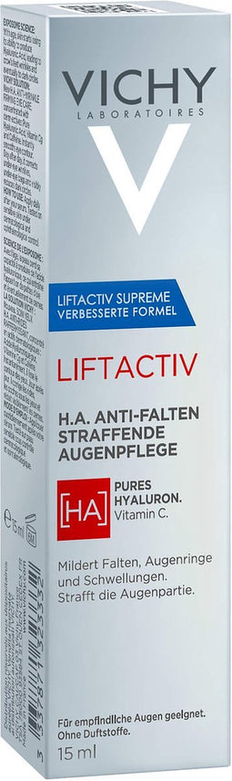 Vichy Liftactiv H.A. Oogverzorging - Anti-Rimpel en Vertevigende - 15ml