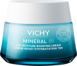 Vichy Minéral 89 72u Hydraterende Boost Crème Zonder Parfum - Hydrateert en versterkt de huidbarrière - 50ml