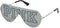 Victoria's Secret Pink PK0001 16C - Zonnebril - Zilverkleurig/Grijs - 67 mm