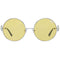 Victoria's Secret PK0006 5816G - Zonnebril - Zilverkleurig/Geel - 58 mm