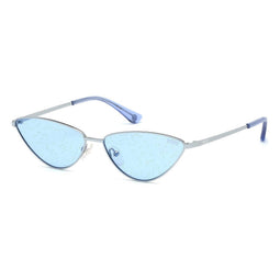 Victoria's Secret PK0007 5916X - Zonnebril - Zilverkleurig/Blauw - 59 mm