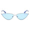 Victoria's Secret PK0007 5916X - Zonnebril - Zilverkleurig/Blauw - 59 mm