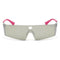 Victoria's Secret PK0008 0016C - Zonnebril - Zilverkleurig/Zilver - 63 mm