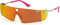 Victoria's Secret PK0008 0016F - Zonnebril - Zilverkleurig/Rood - 63 mm
