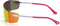 Victoria's Secret PK0008 0016F - Zonnebril - Zilverkleurig/Rood - 63 mm