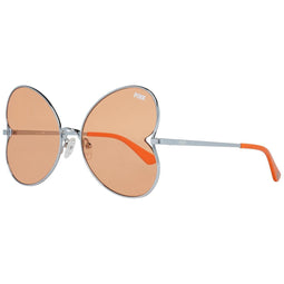 Victoria's Secret PK0012 5916F - Zonnebril - Zilverkleurig/Oranje - 59 mm