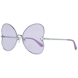 Victoria's Secret PK0012 5916Z - Zonnebril - Zilverkleurig/Paars - 59 mm