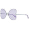 Victoria's Secret PK0012 5916Z - Zonnebril - Zilverkleurig/Paars - 59 mm