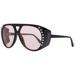 Victoria's Secret PK0014 5901T - Zonnebril - Zwartkleurig/Roze - 59 mm