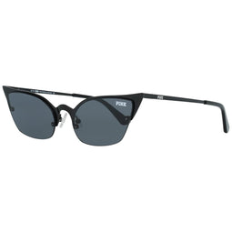 Victoria's Secret PK0016 5501A - Zonnebril - Zwartkleurig/Grijs - 55 mm