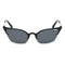 Victoria's Secret PK0016 5501A - Zonnebril - Zwartkleurig/Grijs - 55 mm