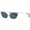 Victoria's Secret PK0016 5525A - Zonnebril - Witkleurig/Grijs - 55 mm