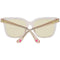 Victoria's Secret PK0018 5572G - Zonnebril - Rozekleurig/Geel - 55 mm
