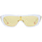 Victoria's Secret VS0011 0025G - Zonnebril - Witkleurig/Geel - 55 mm