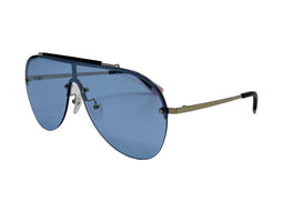 Victoria's Secret VS0012 0028X - Zonnebril - Goudkleurig/Blauw - 60 mm