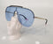 Victoria's Secret VS0012 0028X - Zonnebril - Goudkleurig/Blauw - 60 mm