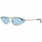 Victoria's Secret VS0019 6628X - Zonnebril - Goudkleurig/Blauw - 66 mm