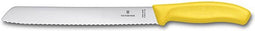 Victorinox Swiss Classic Broodmes - 21cm - RVS/PP Kunststof - Geel