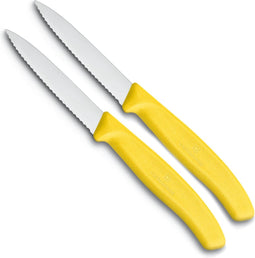 Victorinox Swiss Classic Schilmesset - 2 Stuks - Kartel - Geel