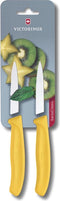 Victorinox Swiss Classic Schilmesset - 2 Stuks - Kartel - Geel